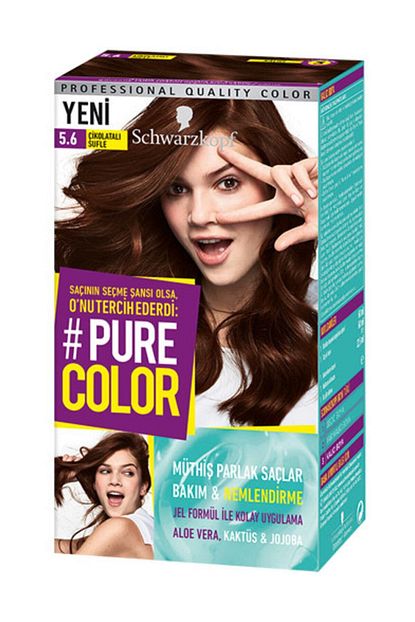 Pure Color Sac Boyasi 5 6 Cikolatali Sufle Trendyol