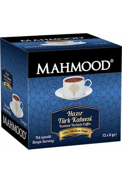 Mahmood Coffee Mahmood Hazir Orta Sekerli Turk Kahvesi 12 Adet Trendyol
