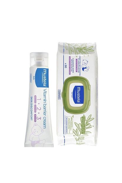 Mustela Vitamin Barrier 1 2 3 Cream 100 Ml Islak Mendil Hediyeli Trendyol