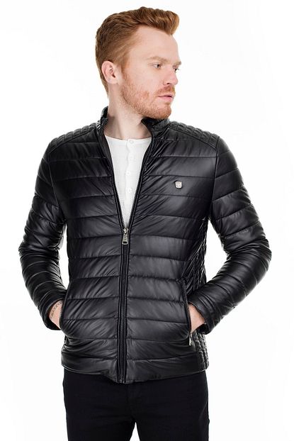 Toss Suni Deri Ceket Erkek Deri Ceket 517328001 Trendyol