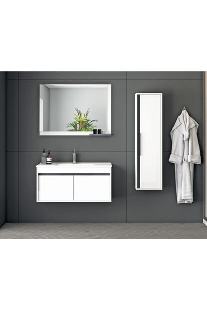 Nplus Kona 100 Cm Banyo Dolabi Fiyati Yorumlari Trendyol