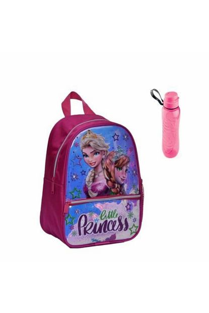 Mashotrend Kiz Cocuk Pembe Prenses Anna Elsa Baskili 2 Gozlu Okul Cantasi Matara Trendyol