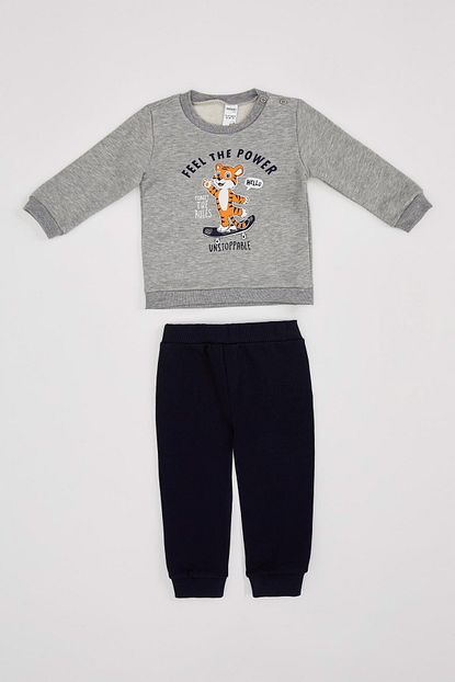 Defacto Erkek Bebek Jogger Esofman Ve Sweatshirt Takim Trendyol