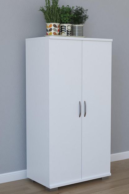 remaks 110 cm 2 kapakli cok amacli mutfak dolabi beyaz fiyati yorumlari trendyol