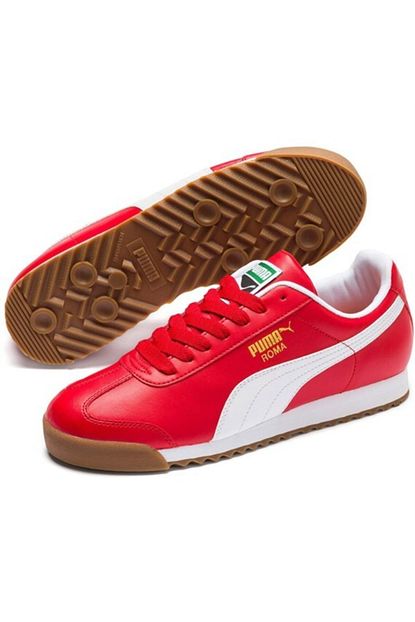 Puma Roma Kirmizi Spor Ayakkabi Trendyol