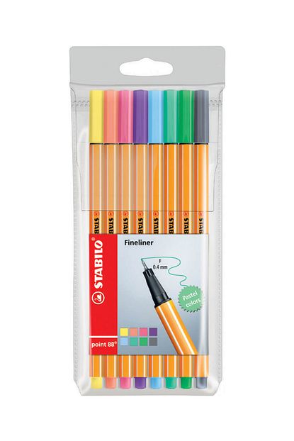 Stabilo Point 88 Pastel Renkler 8 Li Set N 888 01 Trendyol
