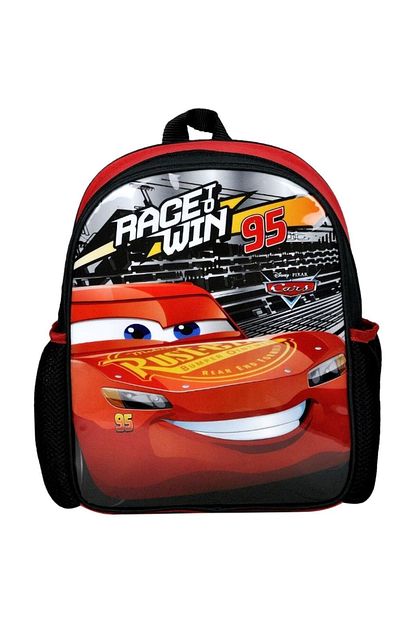 Cars Erkek Cocuk Siyah Disney Tek Bolme Anaokulu Cantasi 96675 Trendyol