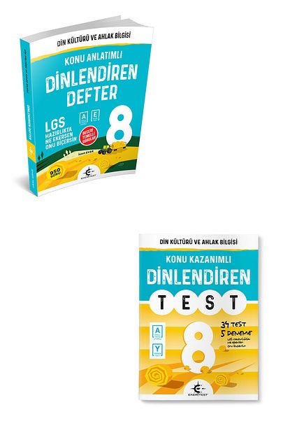 Ari Yayincilik Ari Yayinlari 8 Sinif Dinlendiren Test Defter Set Trendyol