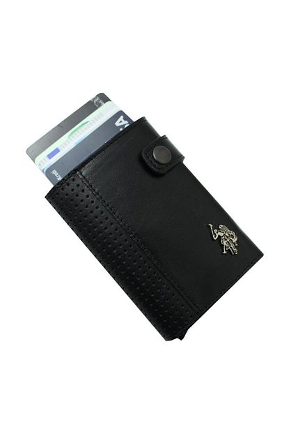 U S Polo Assn Plcuz9213 Siyah Erkek Kartlik Mekanizmali Trendyol
