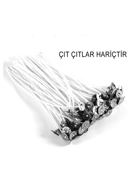 Eminonutoptanci Beyaz Ince Mum Fitili N0 12 Sert 25 Cm 40 Adet Trendyol
