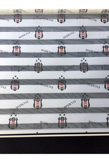 Yagmur Zebra Besiktas Bjk Desenli Zebra Stor Perde Trendyol