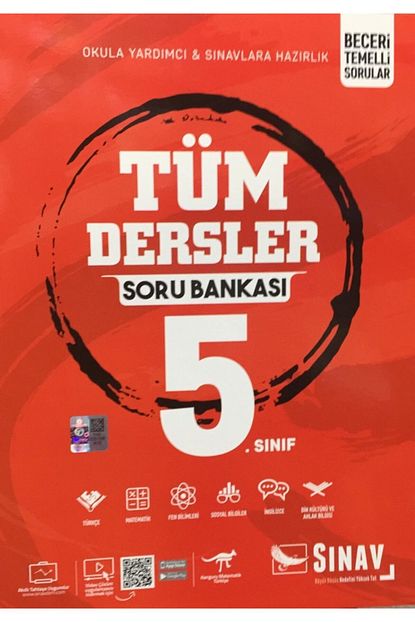 Sinav Yayinlari 5 Sinif Tum Dersler Soru Bankasi Trendyol