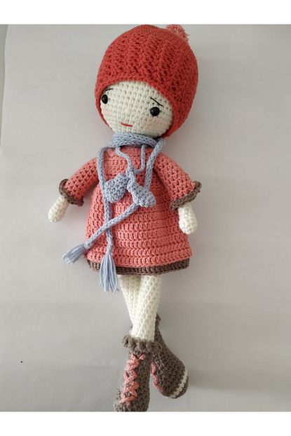 Nazboncuk Organik El Yapimi Amigurumi Snowflake Oyuncak Bebek Trendyol