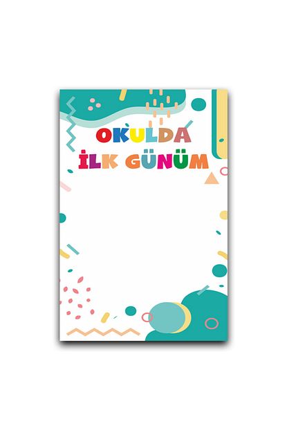 Hepenuygun Okulda Ilk Gunum Hatira Fotograf Panosu Trendyol