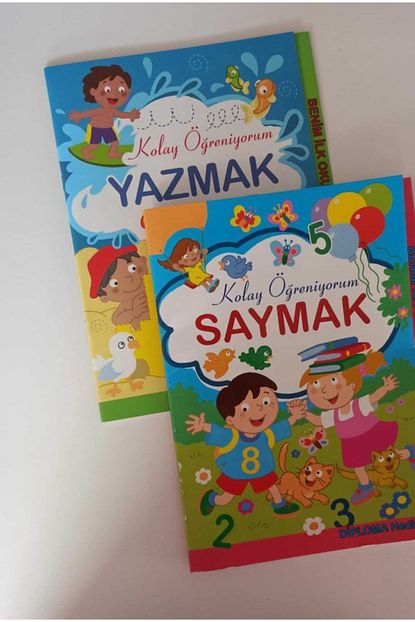Parilti Cocuklar Icin Kolay Ogreniyorum 2 Adet Saymak Ve Yazmak Trendyol