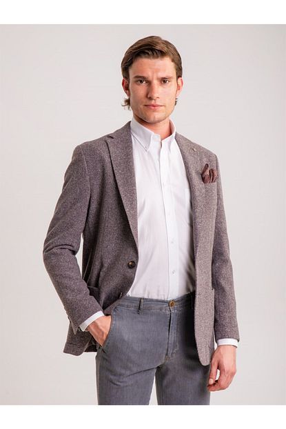 Dufy Murdum Armur Erkek Ceket Galvin Sn Slim Fit Trendyol
