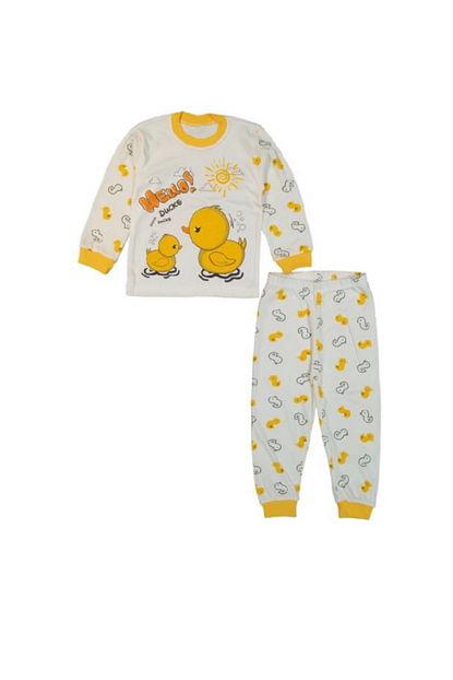 Supermini Civcivli Pijama Takimi Trendyol