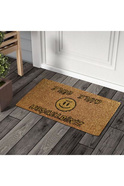Gereksiz Seyler Hosgeldiniz Gule Gule Yazili Renkli Dis Kapi Onu Paspasi Koko Kil Paspas 40x70 Cm Trendyol