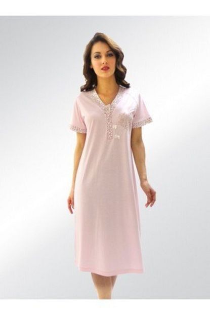 Altan 8 2412 Kadin Pembe Gecelik Trendyol
