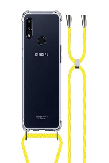 Teffe Samsung Galaxy A20s Seffaf Sari Boyun Askili Kilif Trendyol
