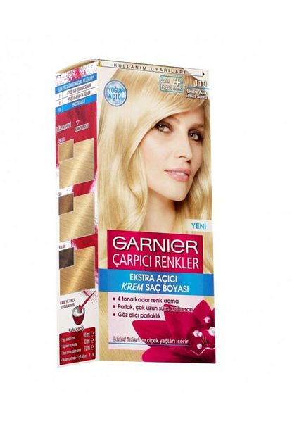 Garnier Color Naturals Carpici Renkler 110 E Acik Elmas Sari Trendyol