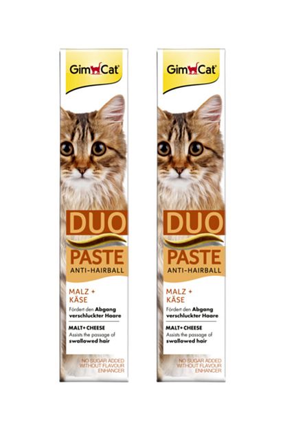 anti hairball malt cheese duo paste peynirli kedi macunu 50 gr x 2 adet 100 gr