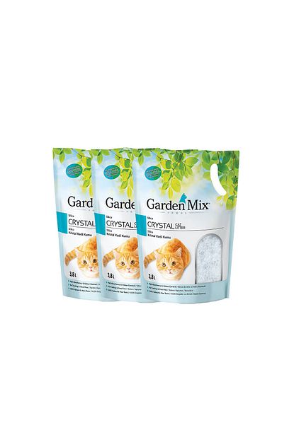 Gardenmix Silica Jel Kedi Kumu 1 8 Mm 3 8 Lt X 3 Paket Trendyol