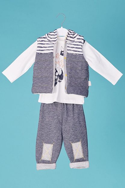 Fulla Moda Erkek Cocuk Dinozor Baskili Takim Trendyol