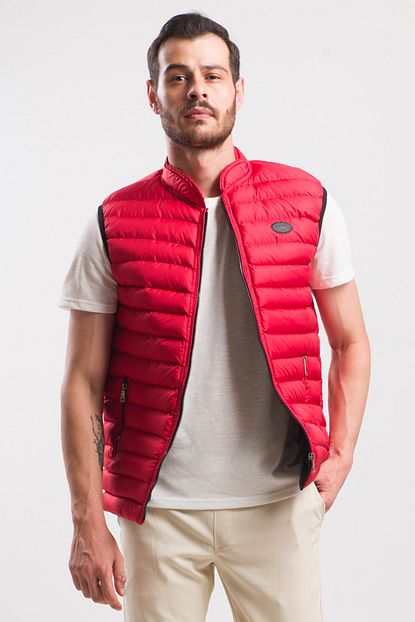 Slazenger Herman Erkek Yelek Kirmizi Trendyol