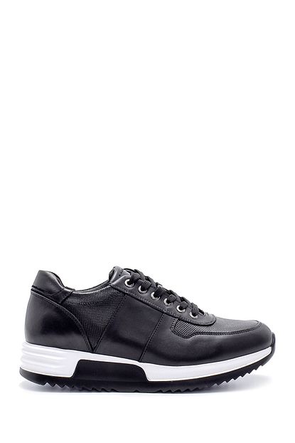 Derimod Erkek Siyah Deri Sneaker Trendyol