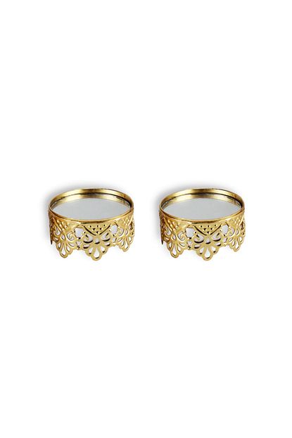 Buyutec Kina 2 Adet Gold Metal Aynali Yuzuk Yukseltici Cap 7 Cm Yukseklik 3 Cm Trendyol