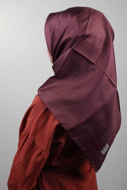 Levidor Kadin Twill Ipek Esarp Duz Renk Desen 2654 Renk 28 Trendyol