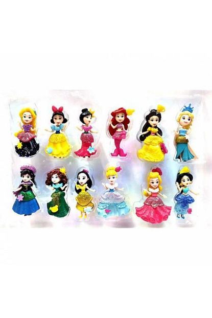 Tek Favorim Oyuncak Prensesler 12 Farkli Princess Figur Kiz Cocuk Evcilik Oyuncak Trendyol