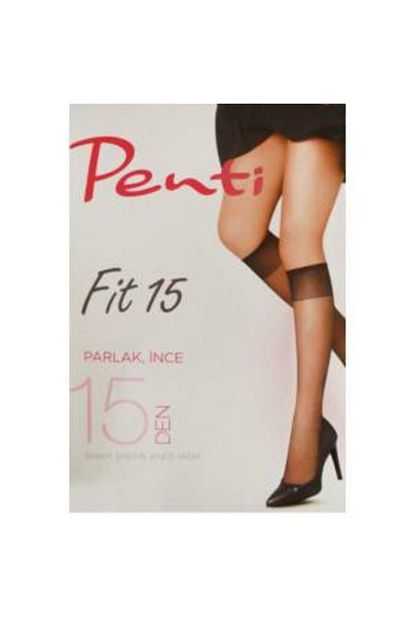 Penti Kadin Vizon Renk Dizalti Corap Fit 15 Trendyol