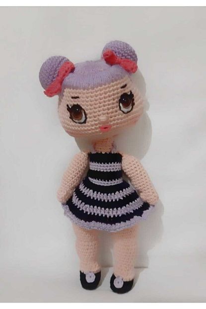 oyuncakpark lily queen lol bebek amigurumi organik oyuncak fiyati yorumlari trendyol