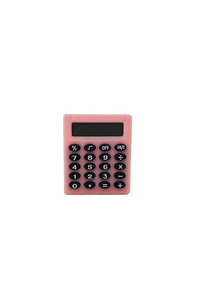 pembe mini boy hesap makinesi