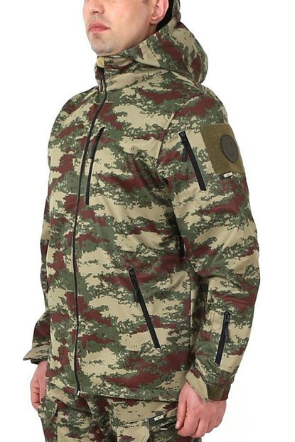 5 11 Tactical Erkek Kamuflaj Softshell Su Gecirmez Kislik Mont Trendyol