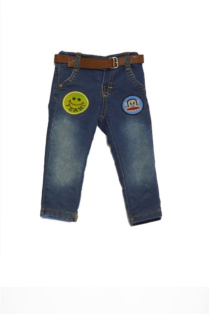 Kgmyworld Erkek Bebek Lacivert Babynass Astarli Kot Pantolon Trendyol