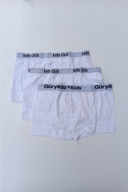 Aliss 3 Adet Lux Erkek Cocuk Boxer Baksir 9 10 Yas Trendyol