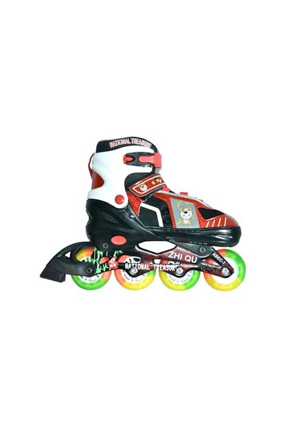 Sportica Sportica Ayarlanabilir Paten Seti Paten Kaski Koruyucu Set Kuka Kirmizi Trendyol
