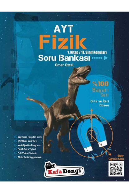 Kafa Dengi Yayinlari Ayt Fizik 1 Soru Bankasi 100 Basari Seti Trendyol