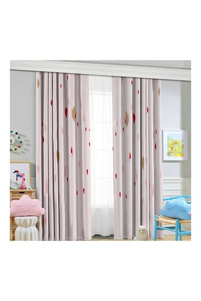 Jungle Kalpli Kiz Cocuk Odasi 140x260 Fon Perde Trendyol