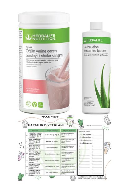 Herbalife Shake Ahududu Aroma 550gr Aloe Vera Icecek 473 Ml Diyet Listesi Trendyol