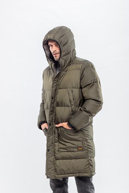 Kevin Erkek Yesil Sisme Parka Trendyol