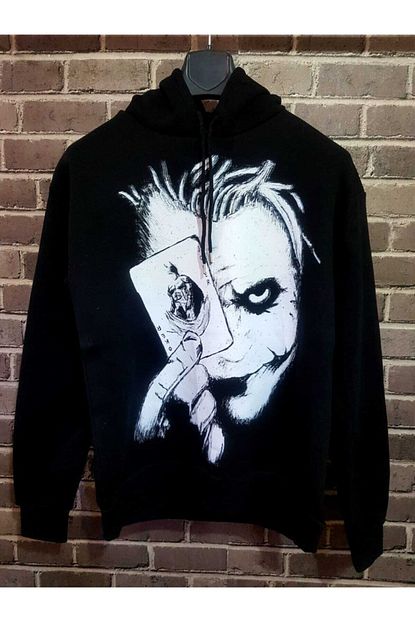 Arer Butik Unisex Siyah Joker Baskili Oversize Sweatshirt Trendyol