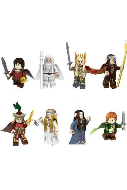 Legoedly Lego Uyumlu Lord Of The Rings 8li Mini Figur Set Yuzuklerin Efendisi Trendyol