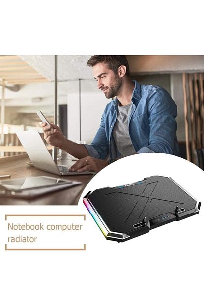 Techmaster Nuoxi Q8 Rgb Ledli 6 Fanli Notebook Laptop Sogutucu 12 17 3 Inc Trendyol