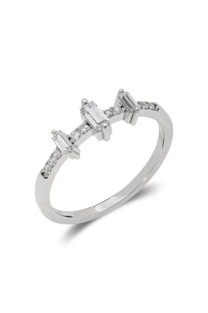 Blue Moon Diamond 0 11 Karat Pirlanta Baget Yuzuk Trendyol