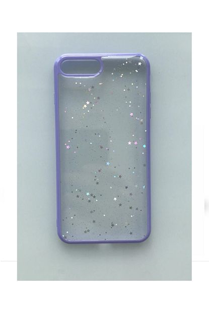 Kilifsiparis Iphone 7 Plus 8 Plus Kenari Lila Renkli Simli Darbe Onleyici Silikon Kilif Trendyol