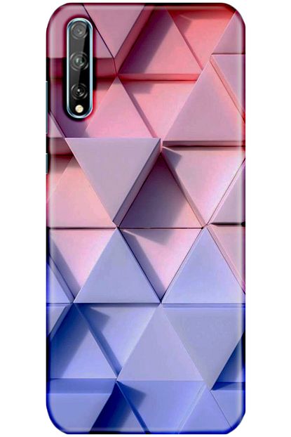 huawei p smart s kilif silikon baskili desenli arka kapak